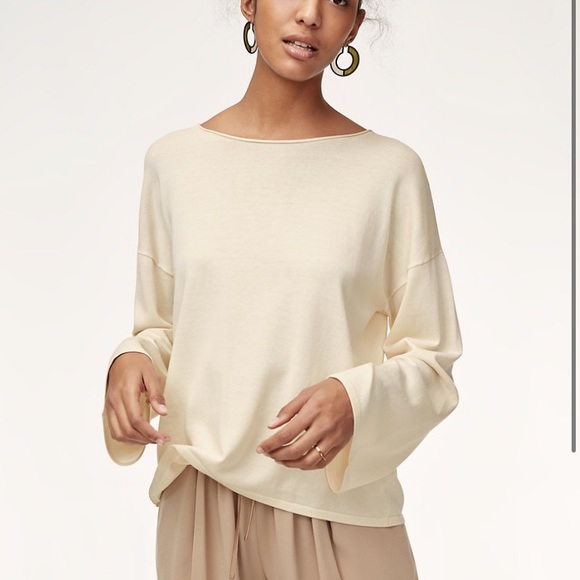 Aritzia Babaton drape sweater - Picture 2 of 4